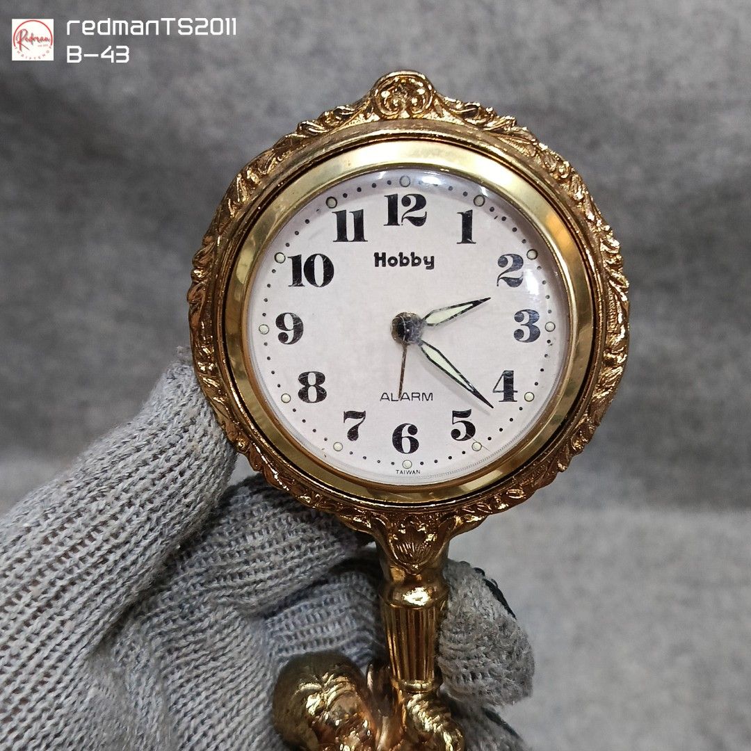 Vintage Mechanical Alarm Clock (Category: Clocks) located in Meycauayan. Submitted by redmants2011 (Listing ID 1313529326, Image 3). Description: Movement - Winding Mechanical Tested Working Made in Taiwan Material - Zinc Payment - Gcash / Bank Transfer Shipping - Gogo Xpress / Flash Express.