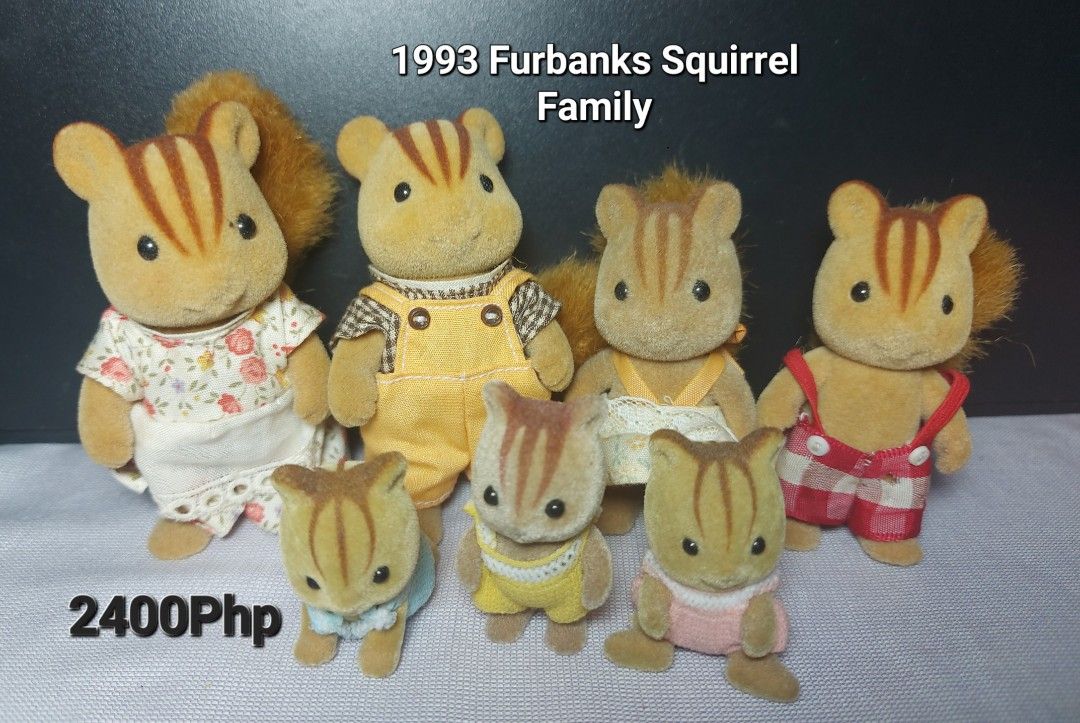 Vintage Sylvanian Families Figures Set (Category: Figurines & Statues) located in Pasig City. Submitted by lpsflover (Listing ID 1313574051, Image 1). Description: Each set has corresponding price. Please see each photos. In good condition but please manage your expectations since these have been around for more than a decade already. Clothes and some figures may need washing if you want them to look pristine. Not for fussy buyers Payment via BPI