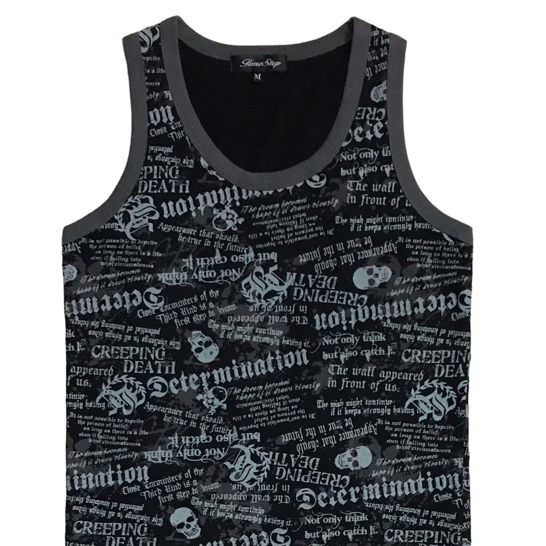 トップス 00s civarize japanese label tank top y2k 00s civarize tank top japanese label y2k