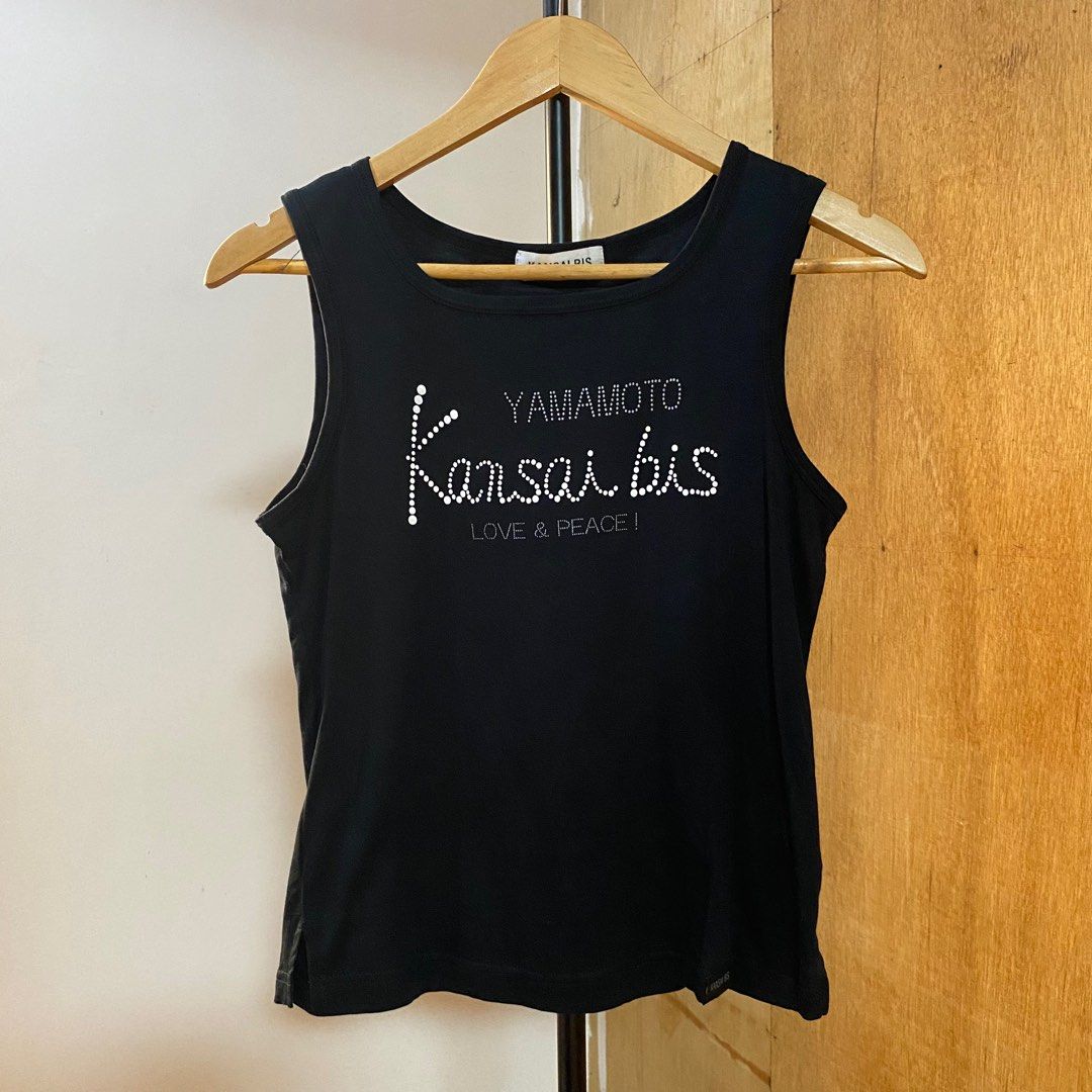 Y2K kansai yamamoto sleeveless (Category: Sleeveless) located in Bocaue. Submitted by justlive (Listing ID 1313441461, Image 1). Description: Fits US2-4 XS-Small LAST PRICE POSTED.