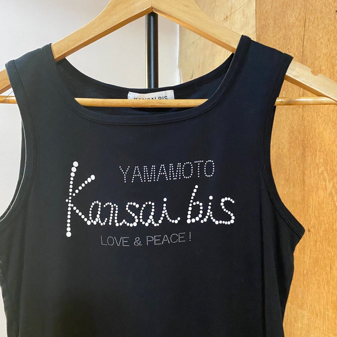 Y2K kansai yamamoto sleeveless (Category: Sleeveless) located in Bocaue. Submitted by justlive (Listing ID 1313441461, Image 2). Description: Fits US2-4 XS-Small LAST PRICE POSTED.