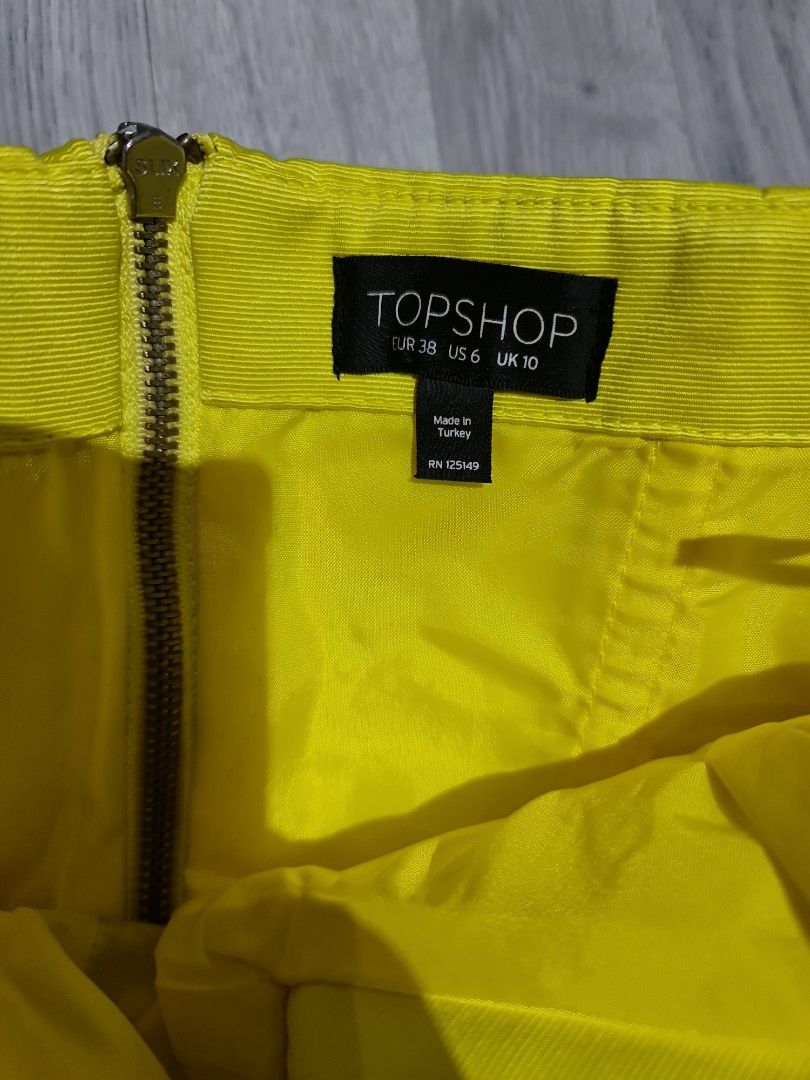 Yellow Jumpsuit top shop, Fesyen Wanita, Pakaian Wanita, Jumpsuits