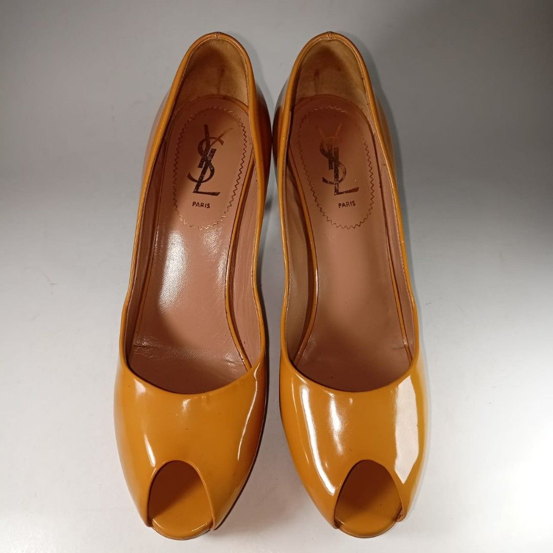 YSL Original leather heels 40 size woman shoes, Fesyen Wanita