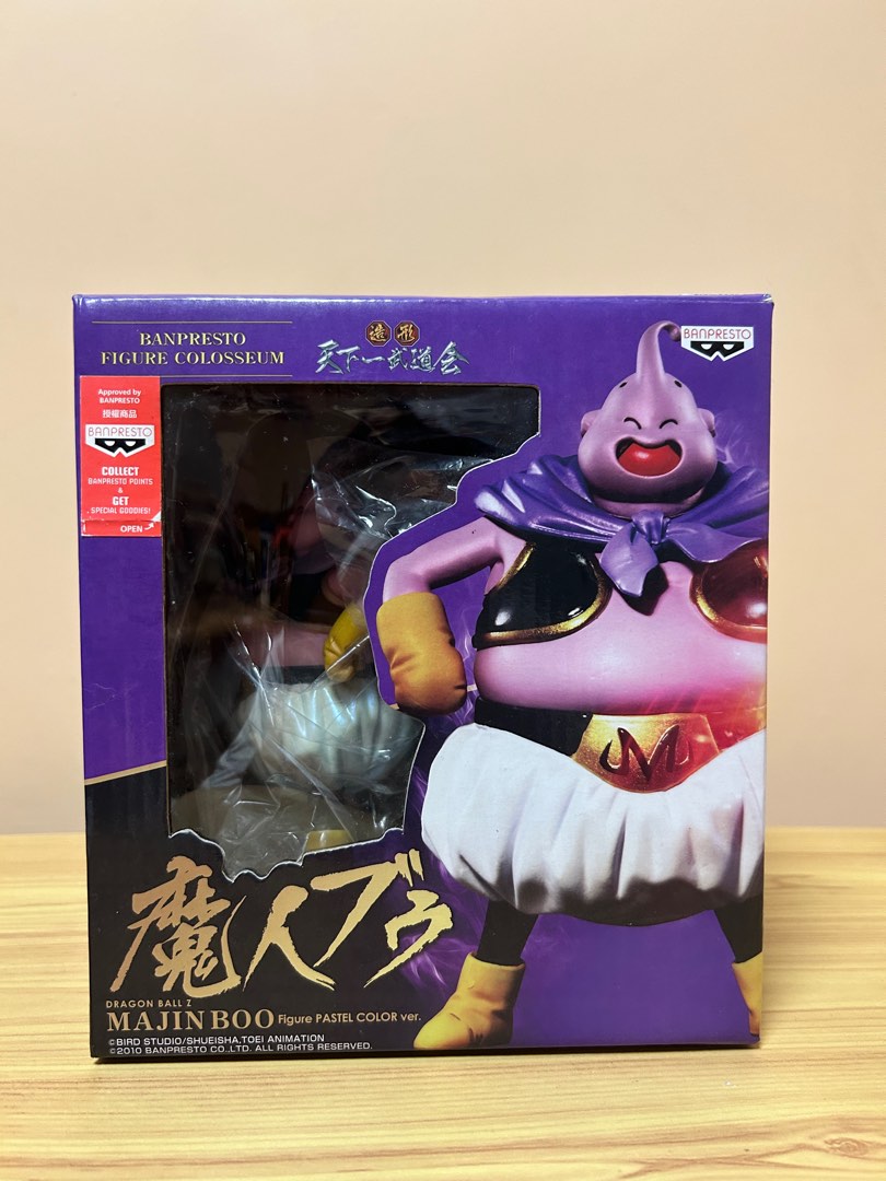 龍珠z肥布歐魔人布歐《造形天下一武道會3其之二》DRAGON BALL Z BANPRESTO FIGURE COLOSSEUM SCULTURES  BIG - MAJIN BOO (PASTEL COLOR VER.), 興趣及遊戲, 玩具& 遊戲類-