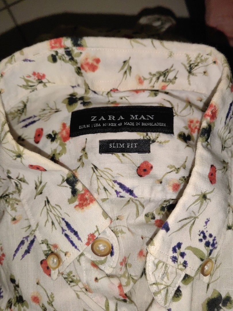 zara men blouse