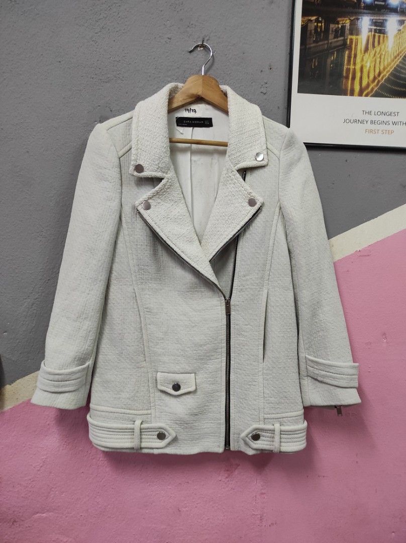 Zara double collar jacket 2025