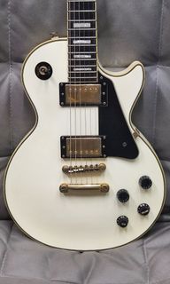 FS/FT: 2011 Epiphone Les Paul Custom Alpine White Electric Guitar ala Randy Rhoads  Made In China Gibson ESP LTD Gretsch