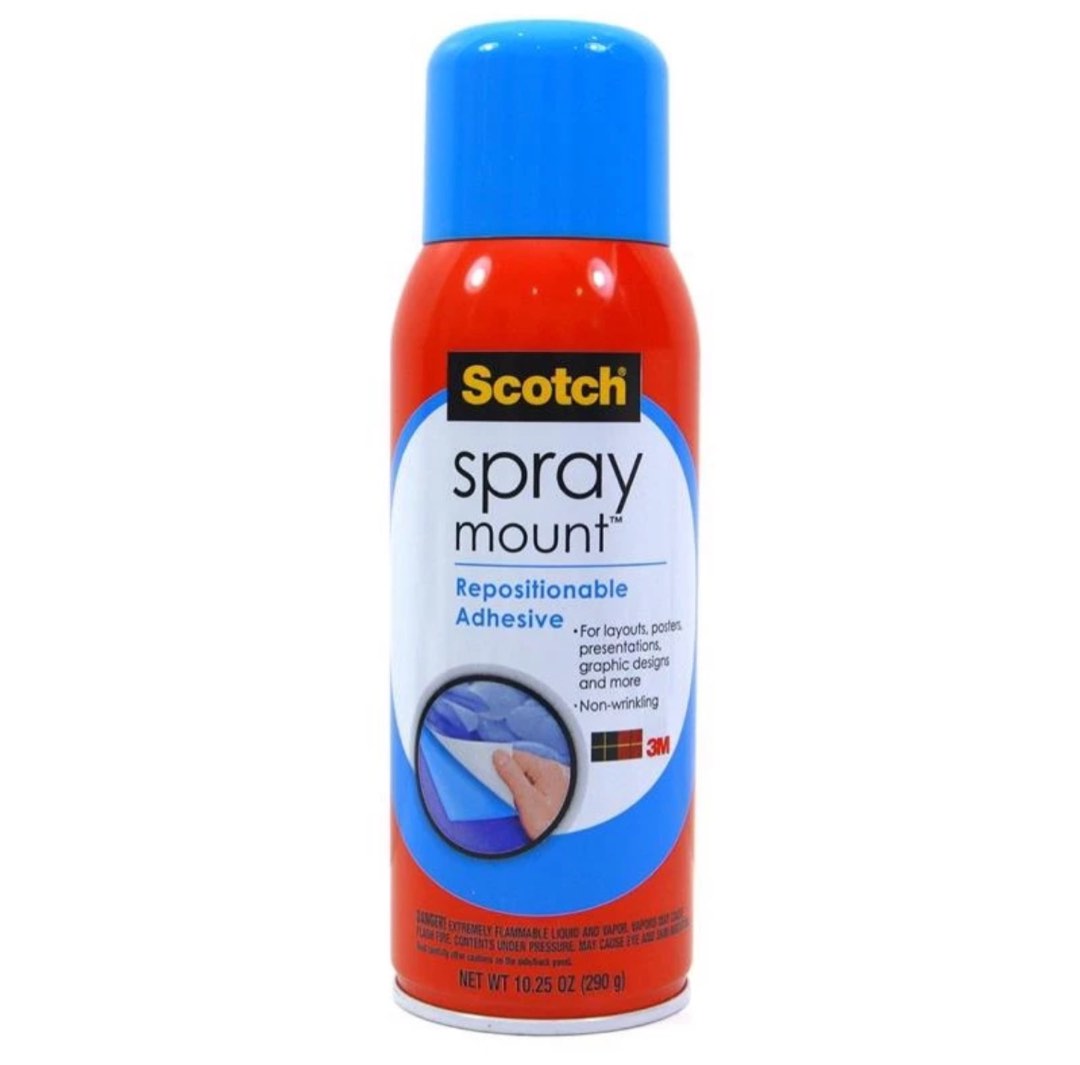 3M Spray Mount Artist Adhesive, Hobbies & Toys, Stationery & Craft