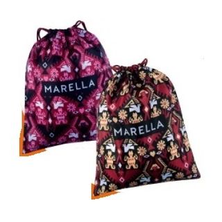 包順豐櫃 $90/2件一套/2pcs 1 set MARELLA 粉紅色+圖中的色 萬用袋 運動時 可作鞋袋/放衣物 Summer Shoes Shoe Clothing Bag Size：38x30cm 全新64188432580353110