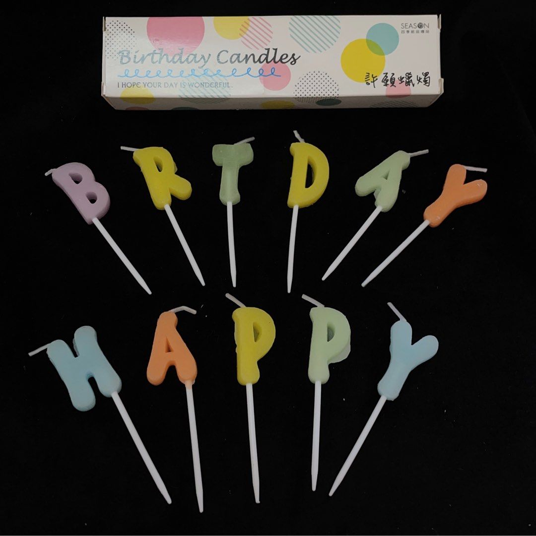 許願蠟燭 造型蠟燭 生日蠟燭 蛋糕蠟燭 愛可愛蠟燭英文字母蠟燭11入@qc1156