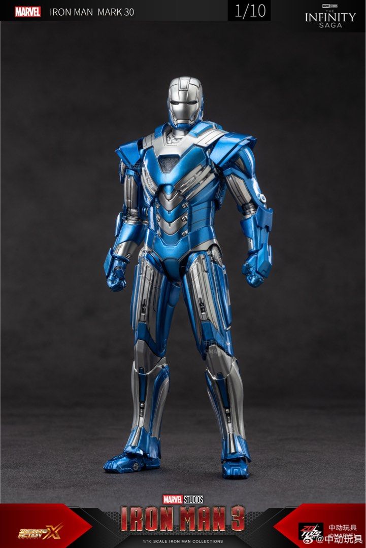 【未開封品】IRON MAN MARK ✨全新正版未開封✨中動玩具ZD Toys Marvel 1/10 Iron Man Mark