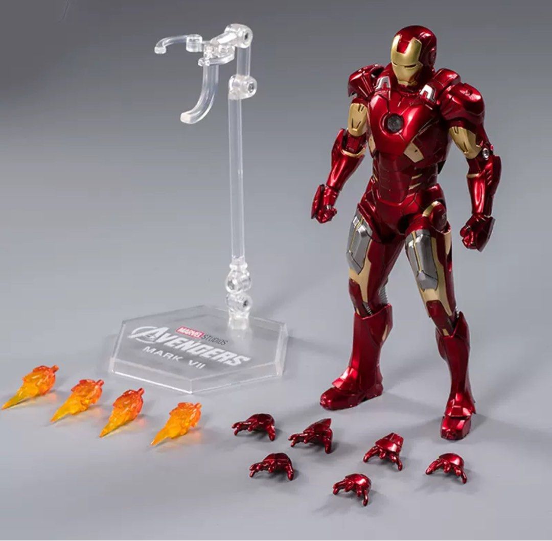 ✨全新正版未開封✨中動玩具ZD Toys Marvel 1/10 Iron Man Mark