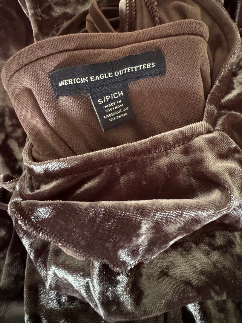 American eagle velvet dress outlet