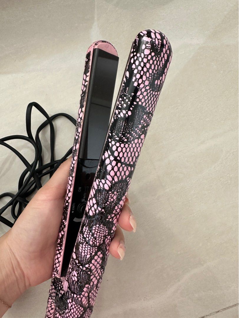 Amika pink straightener shop