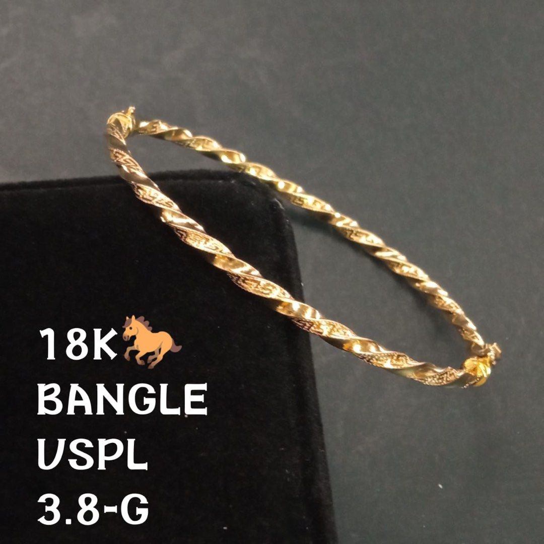 YG Twine Fendi Bangle (Category: Bracelets) located in Manila. Submitted by blggold (Listing ID 1313773506, Image 1). Description: Pls read this msg: Pls follow Me. Click and send me the photo so I can give you the price. Pls take note prices per gram are different in each photo. Gcash Or BDO Bank Transfer. Payment first before we release the Gold in Our Shop then We can send it to Your Address. No rush it depends upon the availability of the Gol