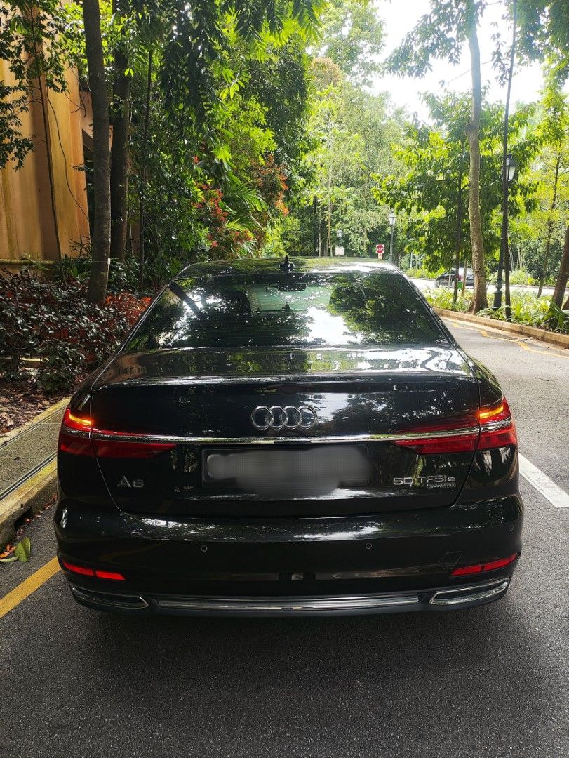 Audi A6 Sedan Plug-in Hybrid 2.0 50 TFSI e qu S tronic (A) (Category: Used Cars) located in Singapore. Submitted by monkeystall (Listing ID 1313669799, Image 3). Description: like brand new. shelter park.