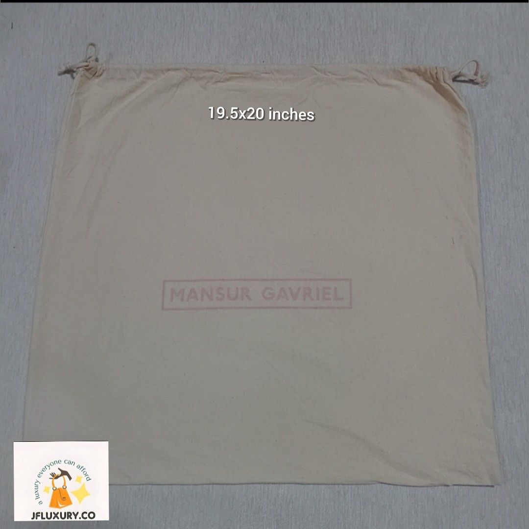 Authentic Mansur Gavriel dust bag 19.5x20 inches Luxury Bags Wallets on Carousell