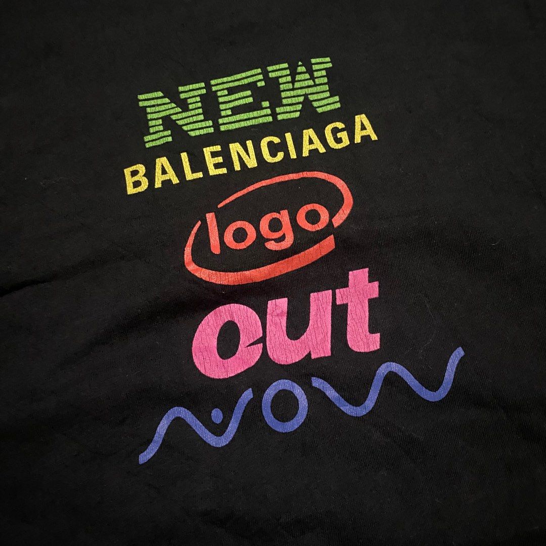 Balenciaga new logo out now store