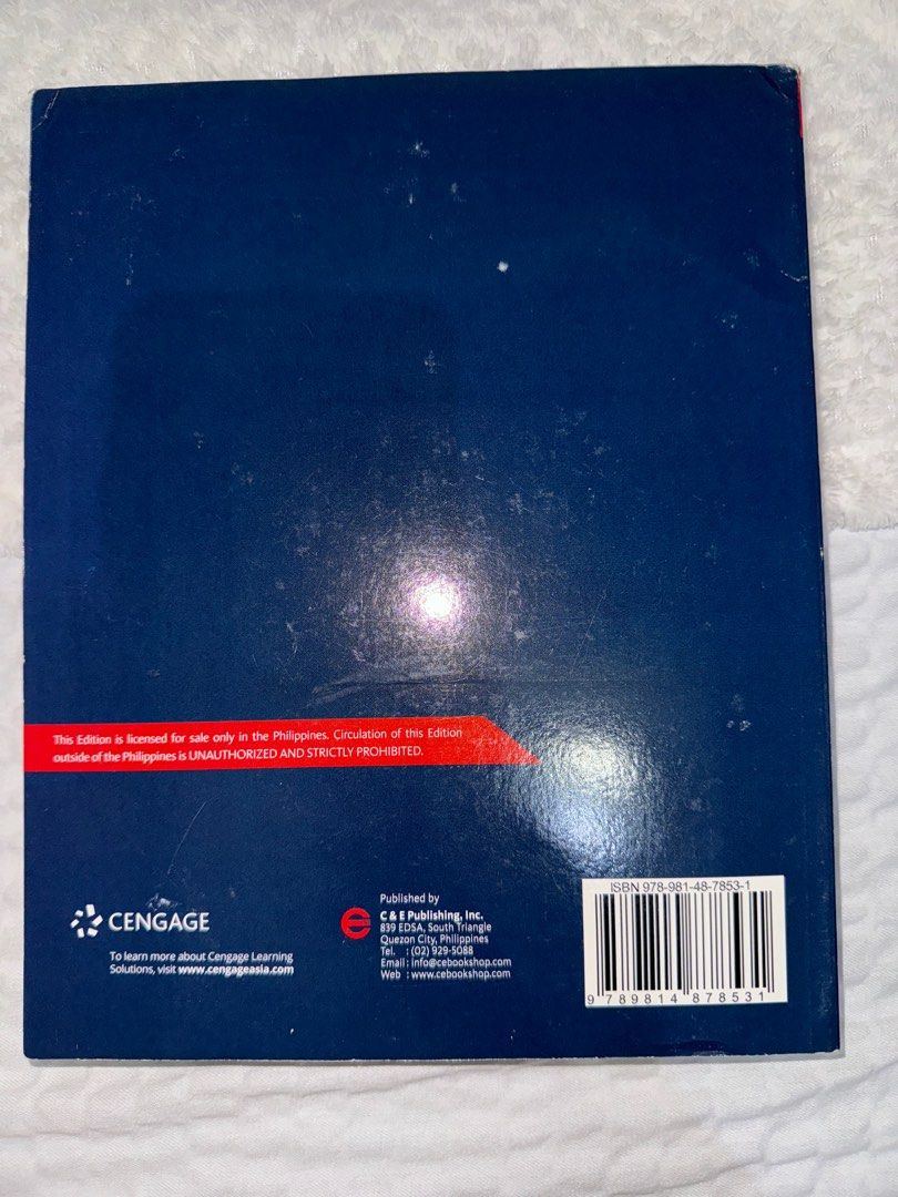 Biostatistics and Epidemiology (Cengage) Philippines Edition (Category: Textbooks) located in Rizal. Submitted by xiaoneeeee37477 (Listing ID 1313712437, Image 3). Description: - used once - no highlights - cover condition (9/10).
