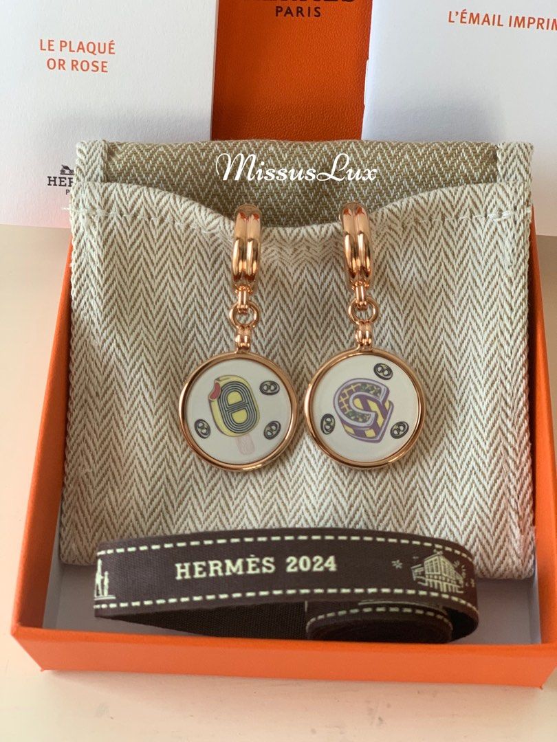【HERMES】Funny Ice Cream earrings Funny Ice Cream earrings | Hermès Finland