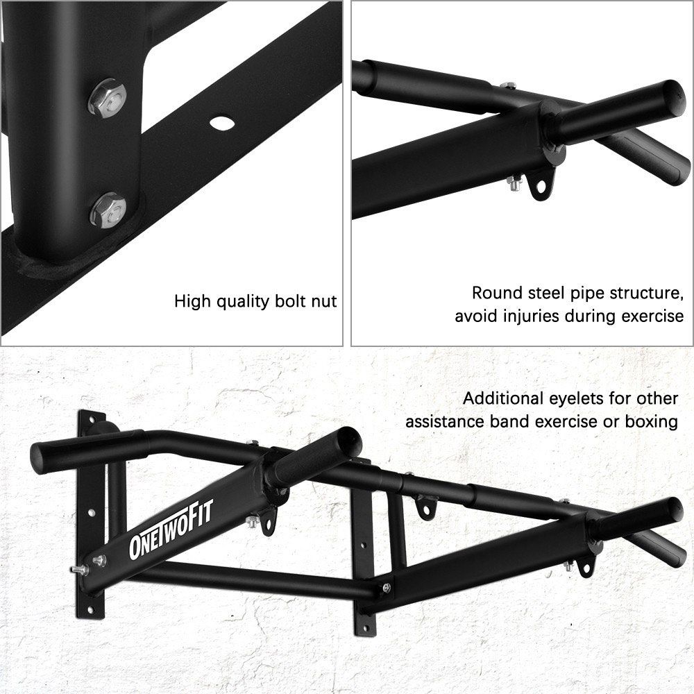 BRAND NEW IN STOCK OneTwoFit Wall Mounted Pull Up Bar Gym Home Exercise Fitness tool OT103 Sports Equipment Exercise Fitness Cardio Fitness Machines on Carousell
