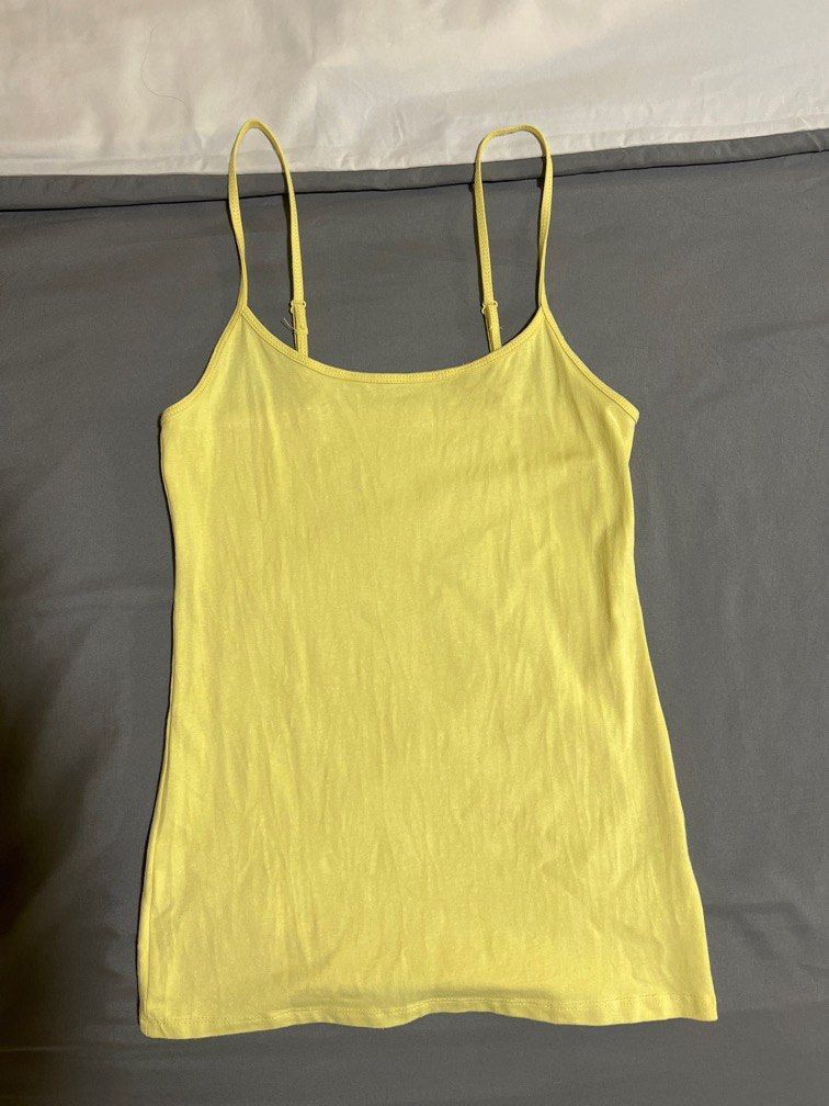 BRAND NEW Pastel Yellow Tank Top