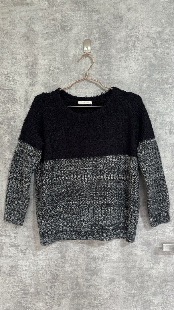 BREAKUP SALE Lowrys Farm Block Knit Sweater