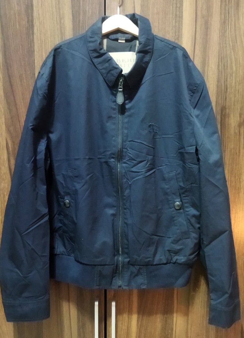 Burberry Brit Bomber Jacket for Men (Category: Coats, Jackets and Outerwear) located in Quezon City. Submitted by vasveev (Listing ID 1313696615, Image 2). Description: Authentic/Original Size M With Inner Pocket Only used once.