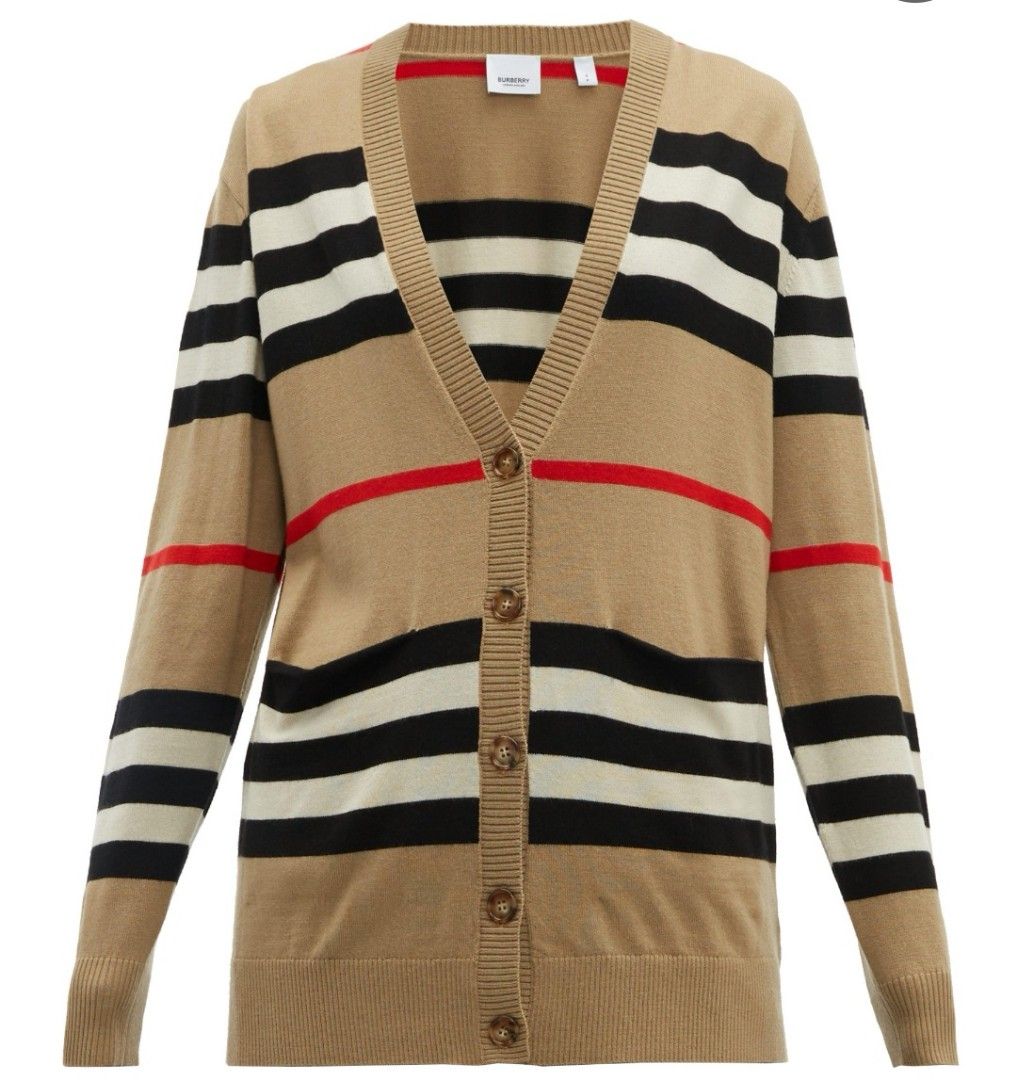 Burberry sweater coat best sale