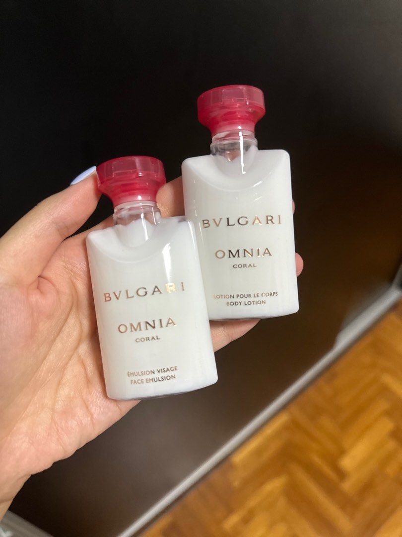 Bvlgari Body lotion and face emulsion