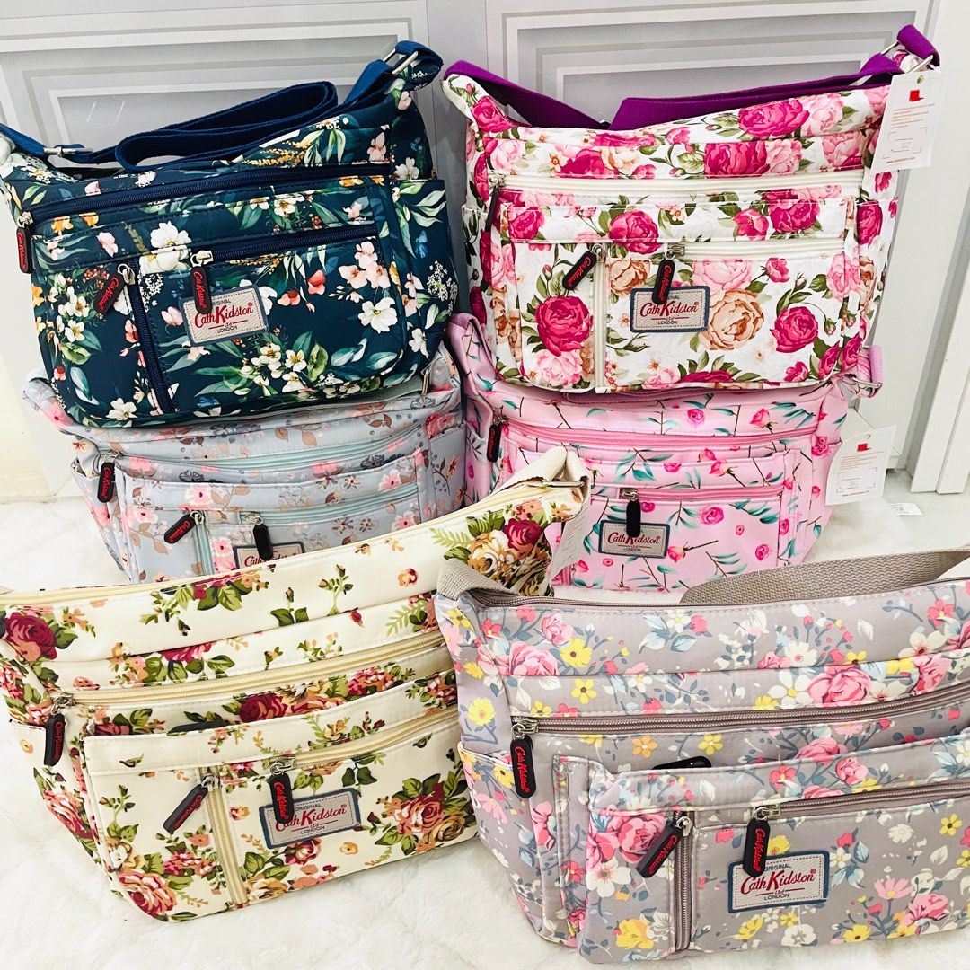 Cath Kidston slingbag Waterproof kalis air beg bunga CK Women s Fashion Bags Wallets Cross body Bags on Carousell