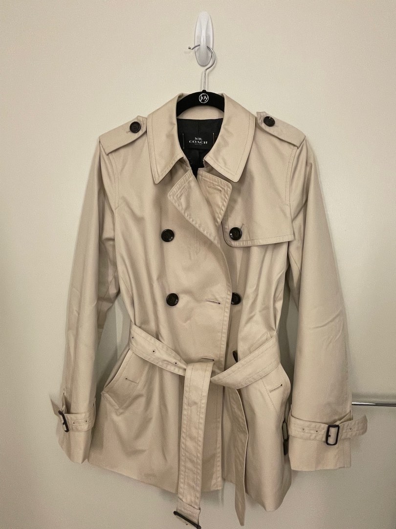 Coach trench coat Women s Fashion Coats Jackets and Outerwear on Carousell