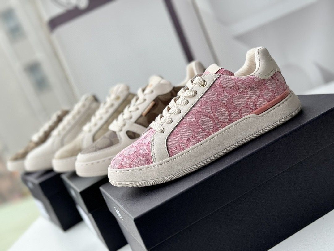 Coach logo sneakers on sale