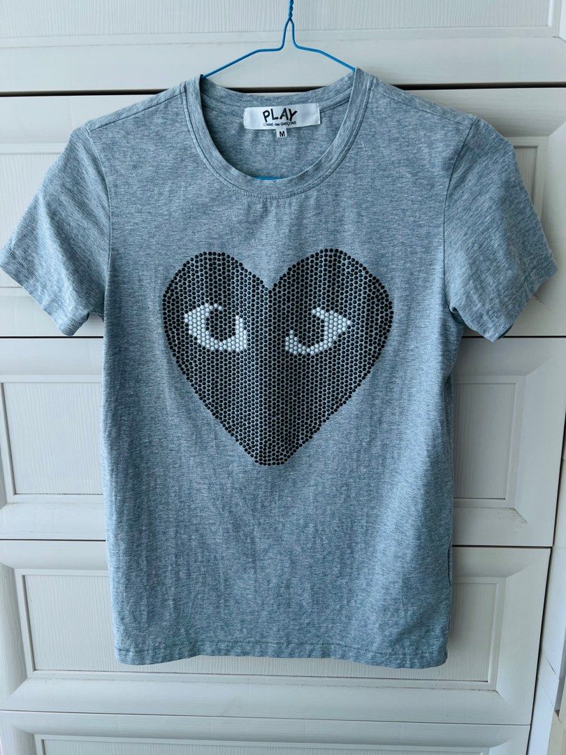 Womens cdg t shirt outlet