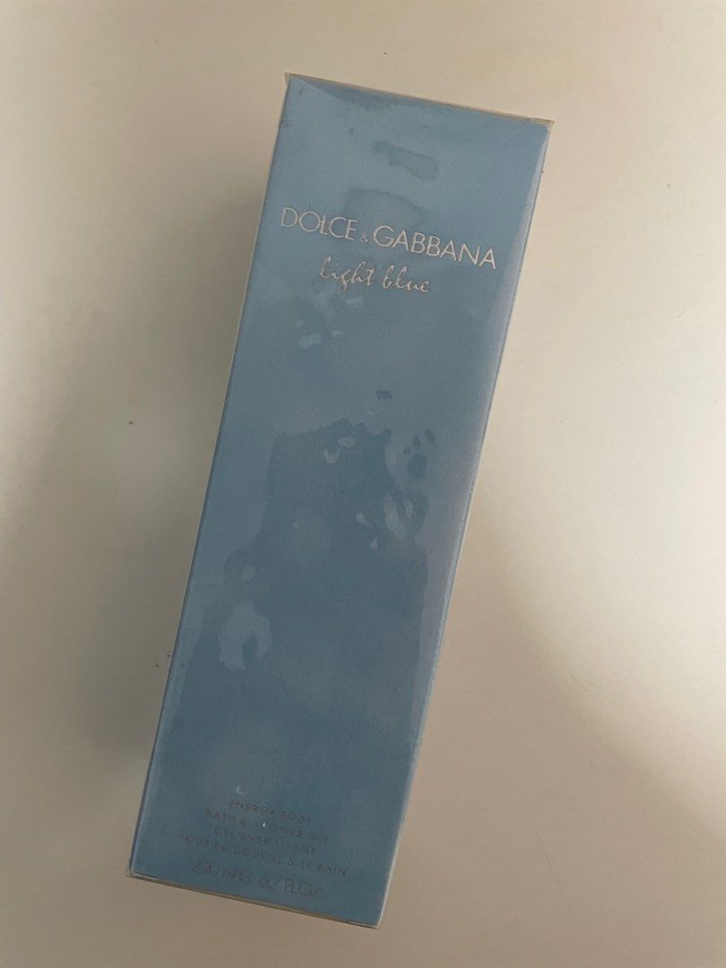 Dolce gabbana light blue energy body bath shower gel outlet