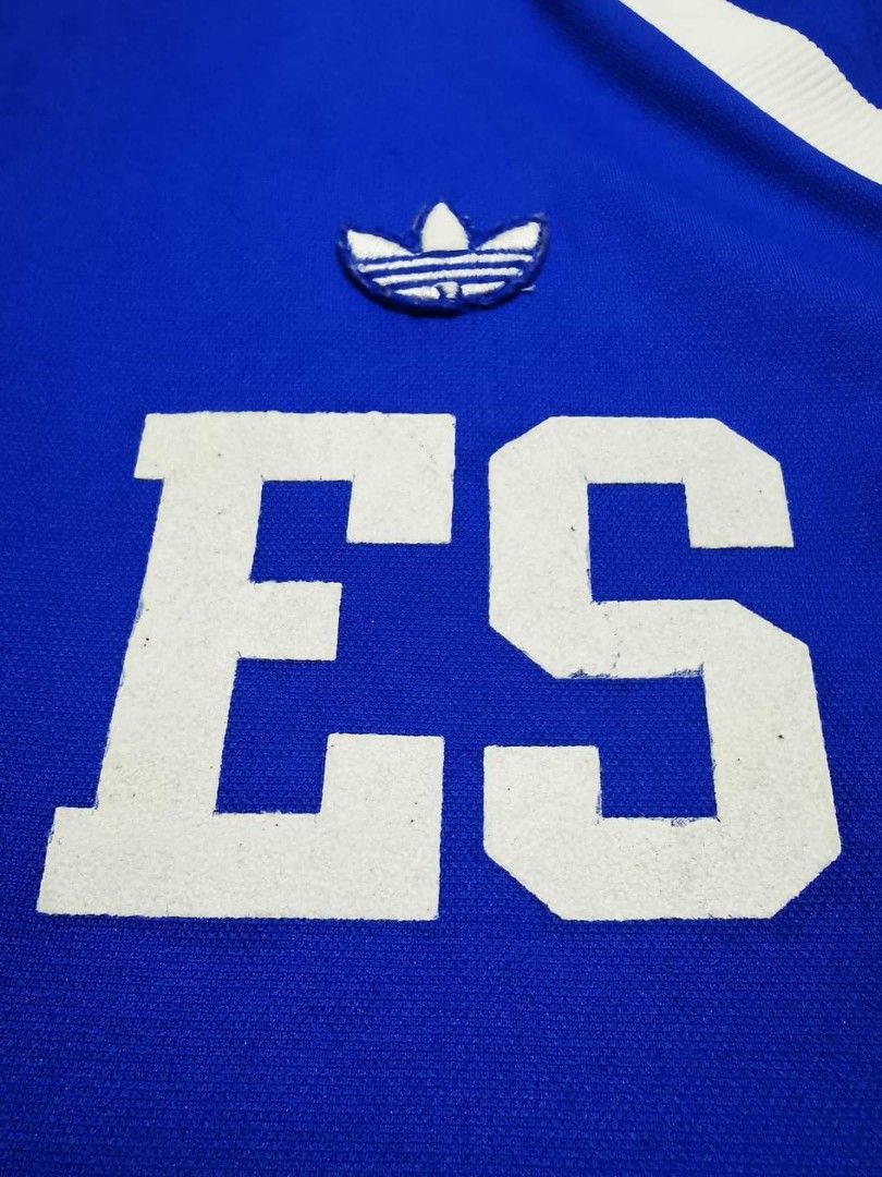 El Salvador A FIFA World Cup 1982 Pit 21 fit L UK Adidas Originals Reproductions 2005