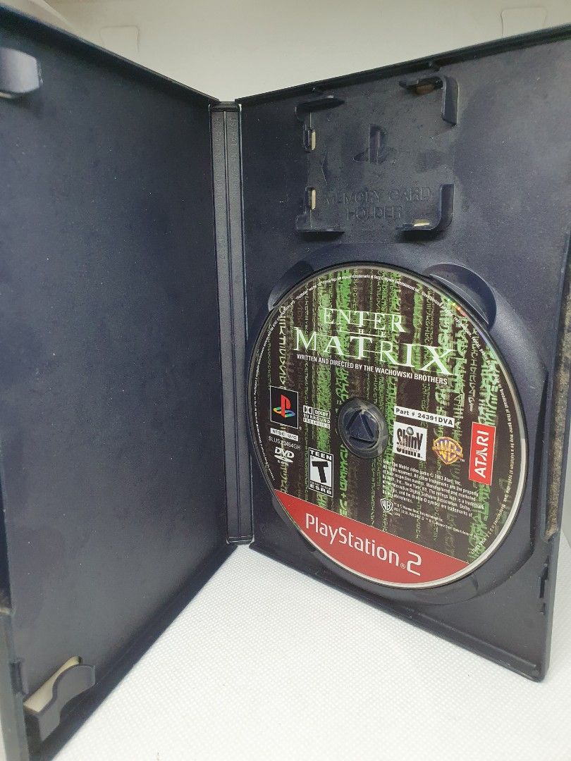 Enter The Matrix (GH) (Sony Playstation 2) (PS2) (Category: PlayStation) located in Quezon City. Submitted by itemsforadoption (Listing ID 1313698886, Image 3). Description: Rfs: Its 2024! Happy New Year! Hoping you have a good year ahead of you! If you have questions feel free to send a message. Though I'll most likely be able to reply from 10am to 8pm. Please be patient and understanding. Decluttering games and items that I've picked up or for 