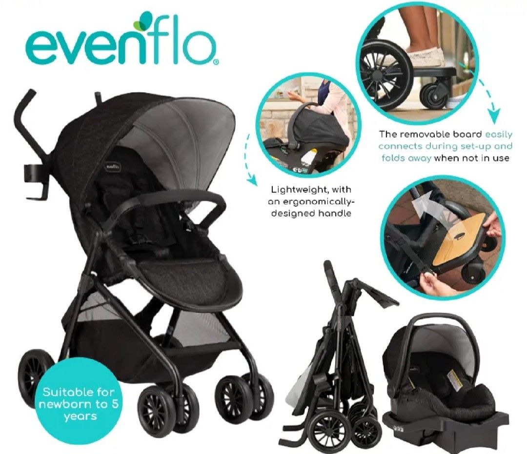 Evenflo Sibby Travel System Babies Kids Going Out Strollers on Carousell