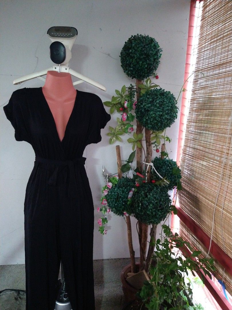 F&f black jumpsuit hot sale