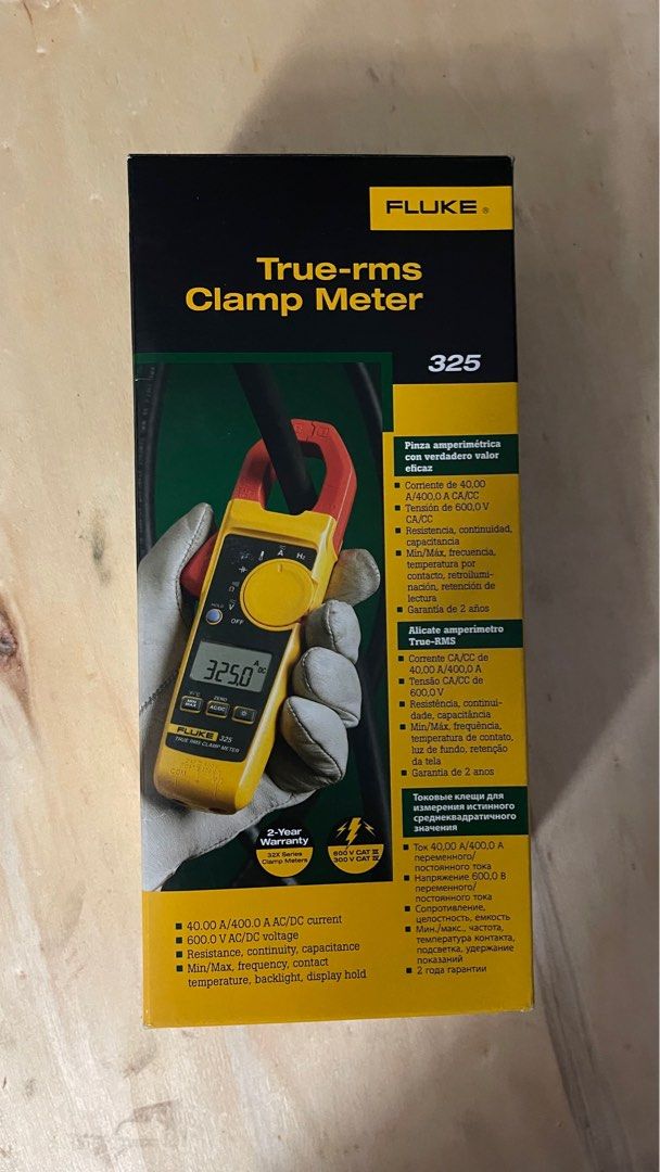Fluke Digital Clamp Meter 325, Furniture & Home Living, Home