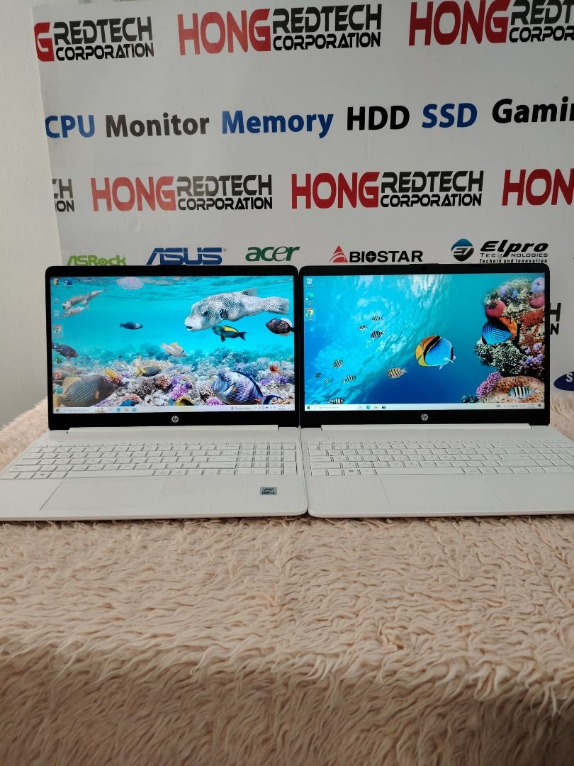 FOR SALE!! LAPTOP (Category: Laptops & Notebooks) located in Caloocan City. Submitted by dexter120379006 (Listing ID 1313628629, Image 1). Description: PRE-LOVED 💚 HP Notebook 15s-fq1008tu Specifications: · Core™ i5-1035G1 6 MB cache, 4 cores up to 3.6 GHz · 8 GB DDR4-2666 SDRAM (1 x 8 GB) · 256 GB PCIe® NVMe™ M.2 SSD · Intel® UHD Graphics · 15.6" diagonal FHD IPS anti-glare micro-edge · WLED-backlit (1920 x 1080) · Realtek Wi-Fi 5 (2x2) and Blu