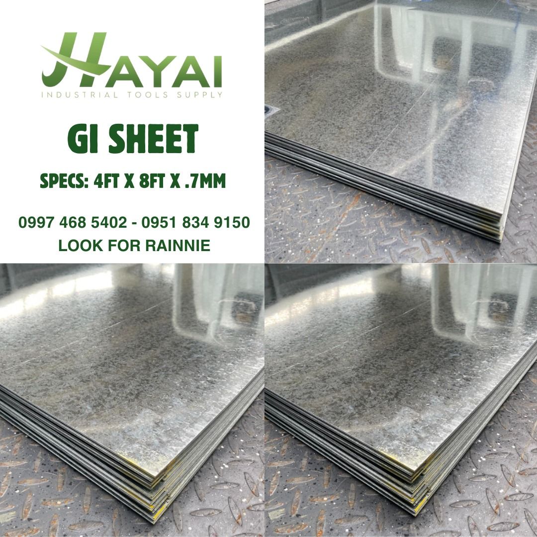 GI SHEET, Commercial & Industrial, Industrial Equipment on Carousell