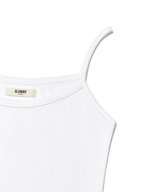Glowny G Classic Camisole (White) (Category: Sleeveless) located in San Juan City. Submitted by shop.girlypop (Listing ID 1313753956, Image 2). Description: Brand new, preorder, authentic Glowny is like korea’s brandy!! Retails for $42 One size Very limited stocks!!.
