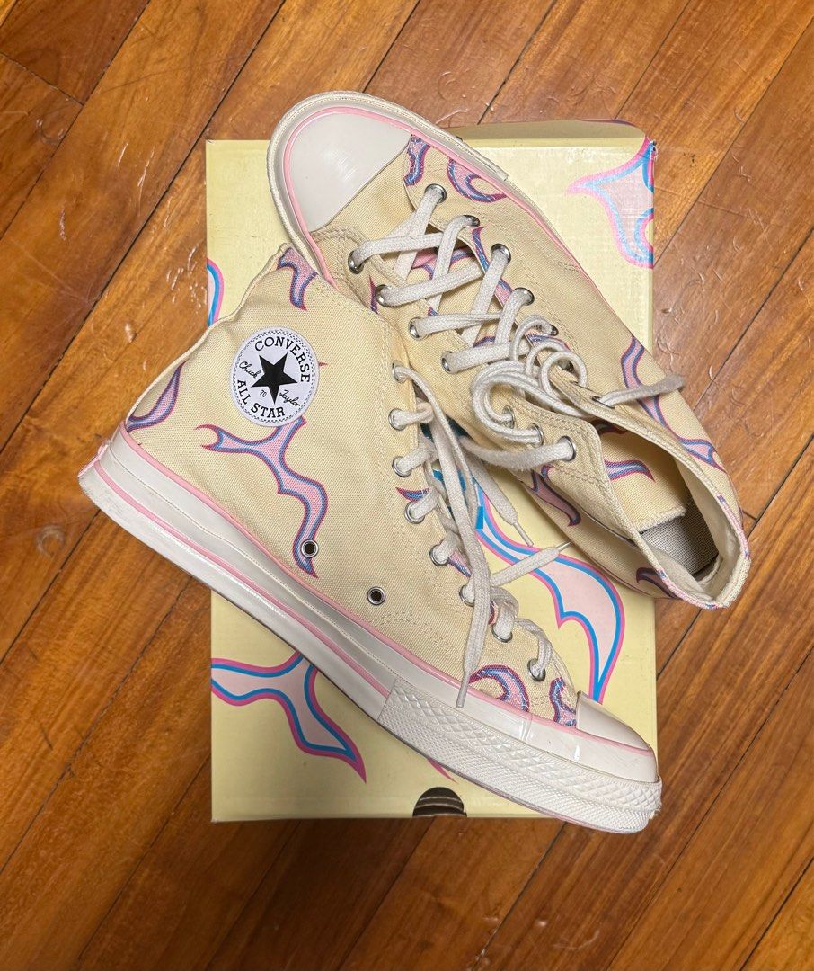 Pink Golf Le Fleur Chuck Golf Le Fleur Pink Flame Converse Chuck