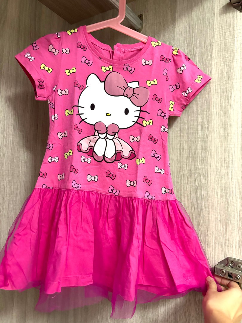 Hello Kitty Dress, Babies & Kids, Babies & Kids Fashion on Carousell