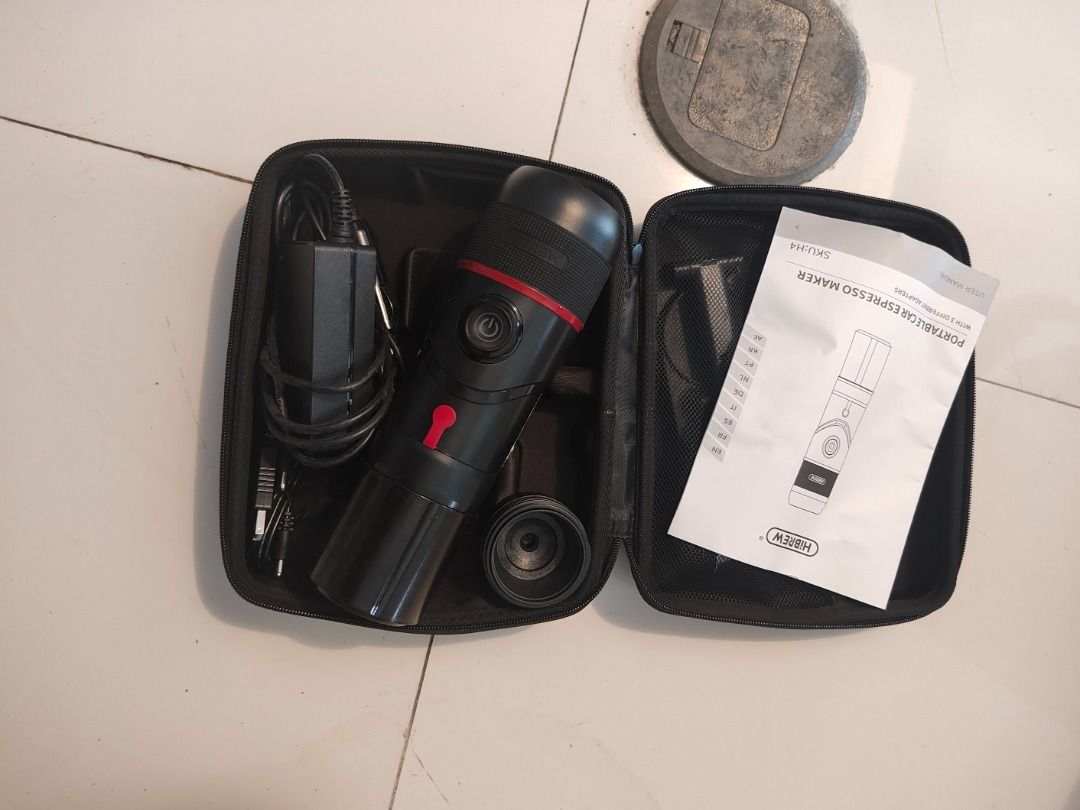 HiBREW Portable Car Coffee Machine TV Home Appliances Kitchen Appliances Coffee Machines Makers on Carousell