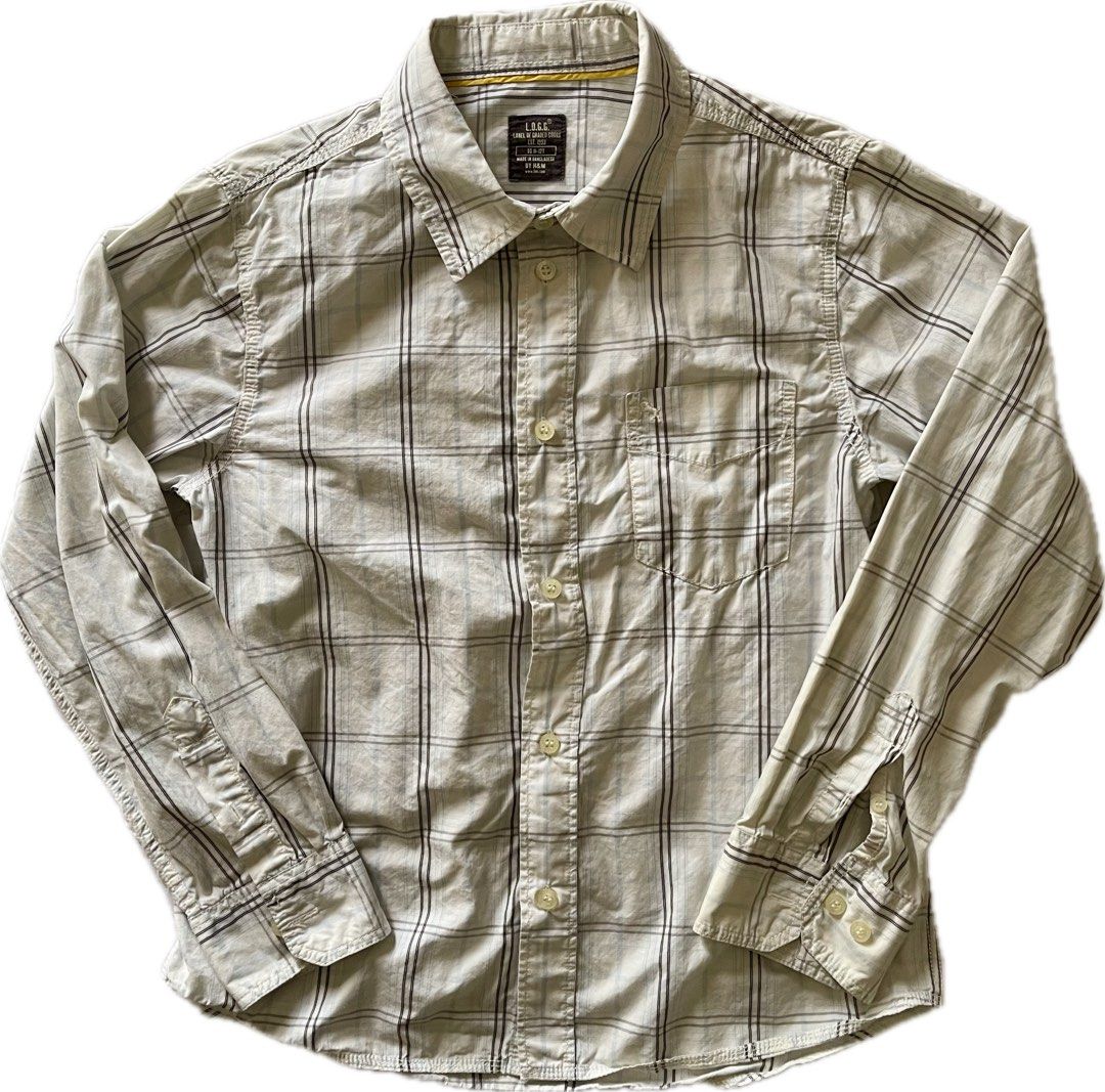 H&M LOGG Boys’ Polo (Category: Babies & Kids Fashion) located in San Juan City. Submitted by rike_ramirez (Listing ID 1313686407, Image 1). Description: Original H&M L.O.G.G Boys’ Long Sleeves Checkered Polo Size 11-12y.