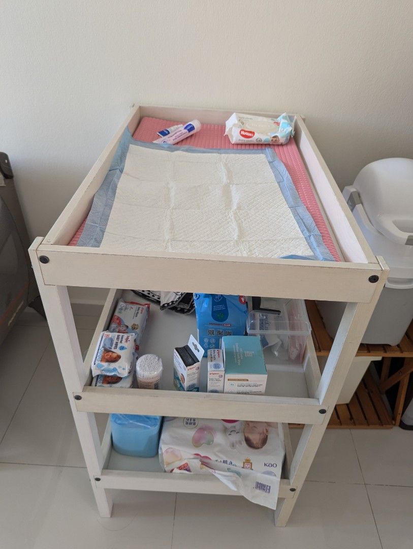 IKEA diaper changing station