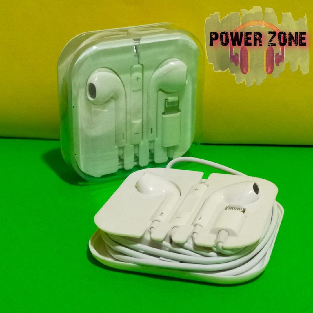 iPhone Lightning Headset (Category: Earphones) located in Paranaque City. Submitted by audioaddict0517 (Listing ID 1313670086, Image 2). Description: .