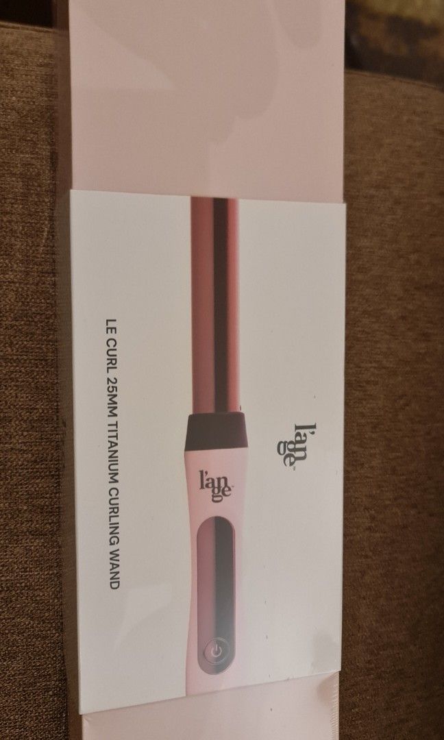 Lange 25mm titanium curling wand clearance